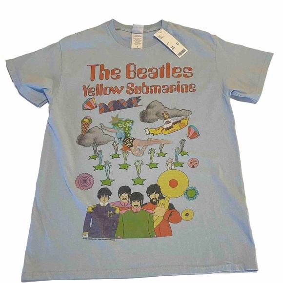 The Beatles T-Shirt Yellow Submarine Small New With Tags - Picture 1 of 8
